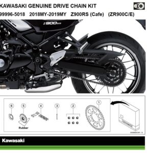 Genuine chain and sprocket kits-image