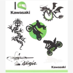 KAWASAKI KIDS TATTOO SET-image