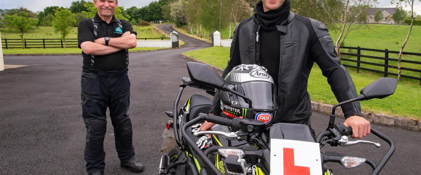 Passed Master - Jonathan Rea gains his motorcycle licence