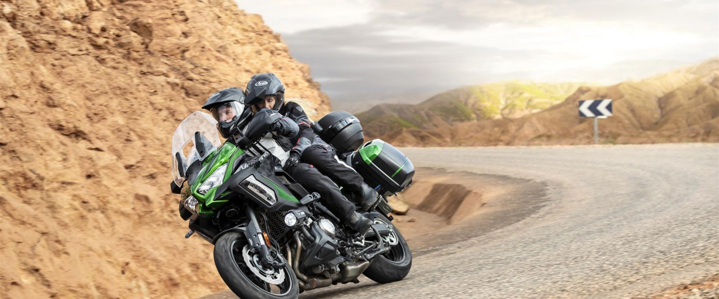 Adventure calls for the 2022 Versys 1000 range