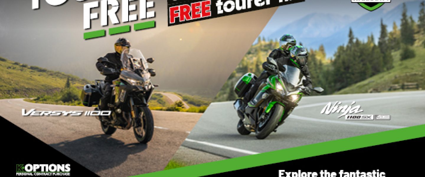Tour For Free With The Ninja 1100SX and Versys 1100 Families!