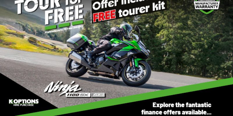 Tour For Free With The Ninja 1100SX and Versys 1100 Families!