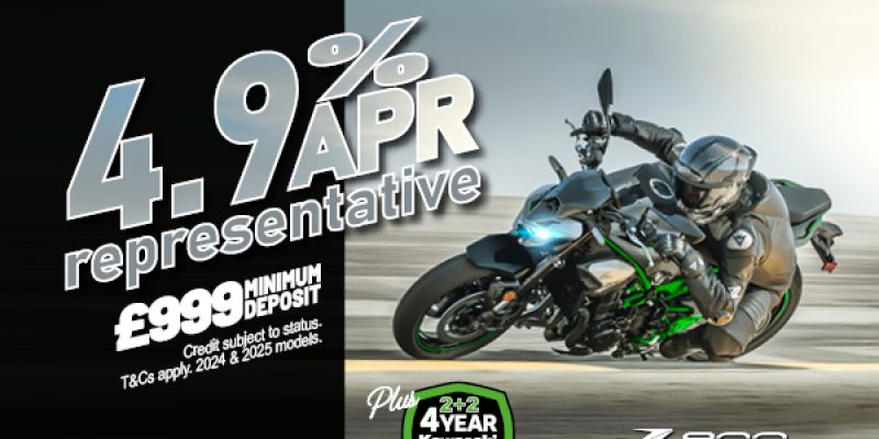 Ride away on your dream Kawasaki this summer
