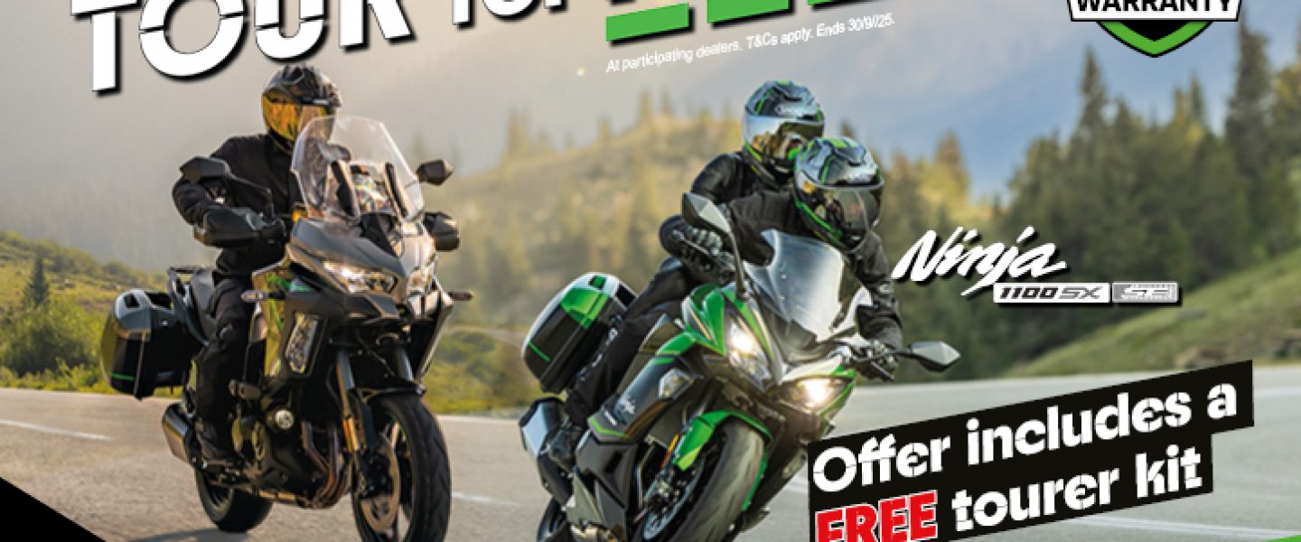 Tour For Free With The Ninja 1100SX and Versys 1100 Families!