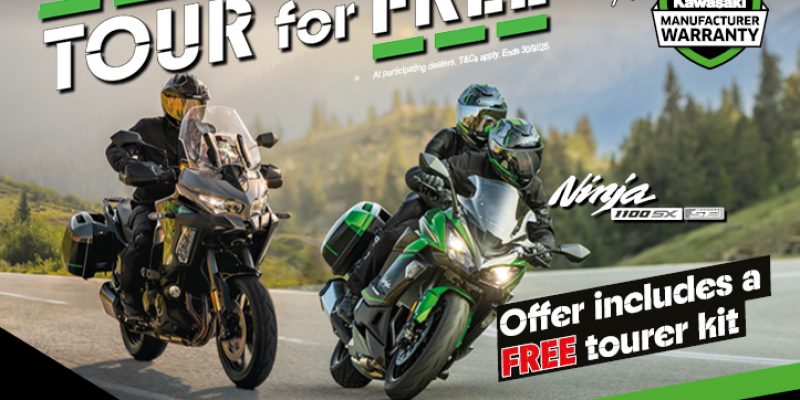 Tour For Free With The Ninja 1100SX and Versys 1100 Families!