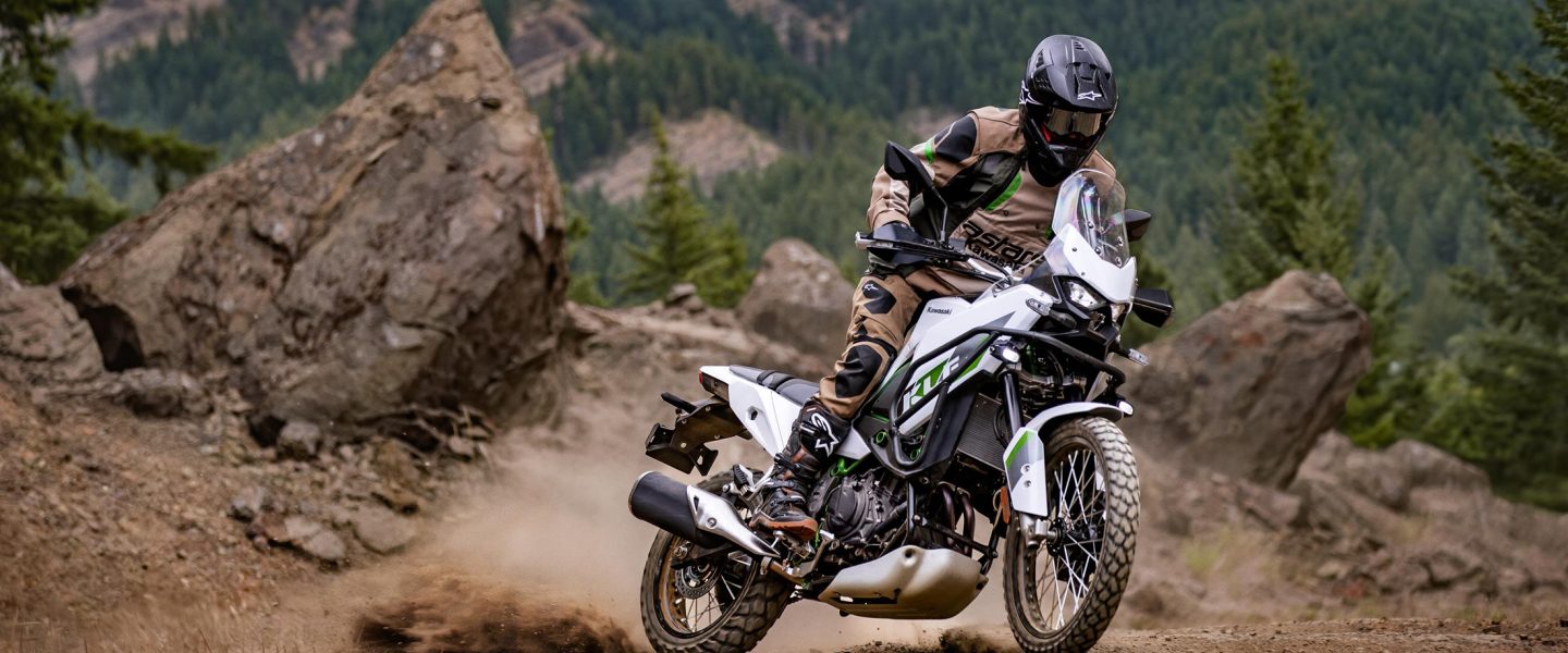 The New KLE500: Life’s a Rally, Ride it.