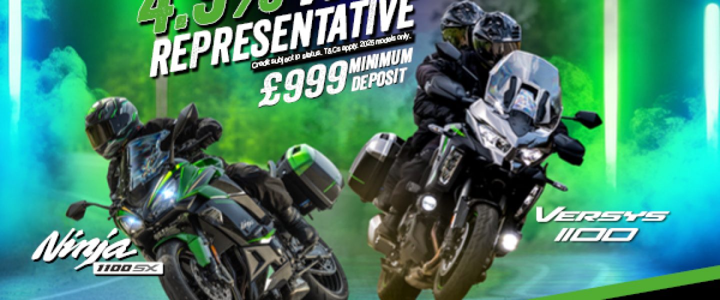 Kawasaki K-Options Low-Rate Finance Now Available on Versys 1100 & Ninja 1100SX