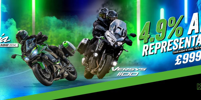 Kawasaki K-Options Low-Rate Finance Now Available on Versys 1100 & Ninja 1100SX
